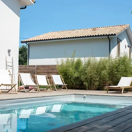 Superbe 5* Avec Piscine Chauffee * Labenne